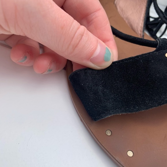 Madewell Black Bridget Lace Up Gladiator Sandal - Picture 6 of 8